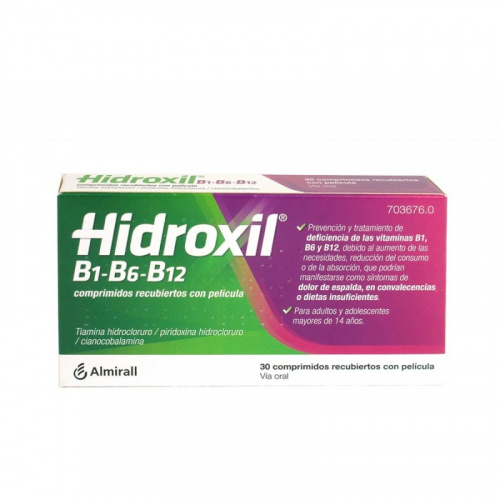 Hidroxil b12 b6 b1 30 comp