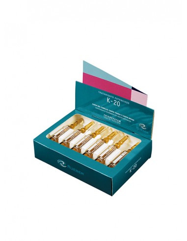 RUEBER K-20 TRATAMIENTO POTENCIADO 12 VIALES