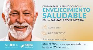 Campa&ntilde;a para la promoci&oacute;n de un ENVEJECIMIENTO SALUDABLE en la FARMACIA COMUNITARIA