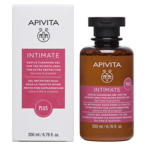 Apivita 10-10-72-034 Intimate Gel Limpiador Suave Plus Arbol Te-Propleo 200 Ml