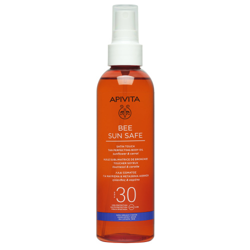 APIVITA ACEITE CORPORAL PARA UN BRONCEADO PERFECTO SPF30 200 ml