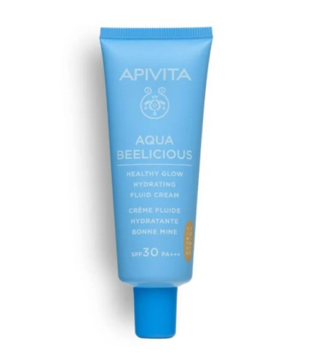 APIVITA AQ BEELICIOUS CREMA FLUIDA COLOR ILUM HIDRAT SPF30