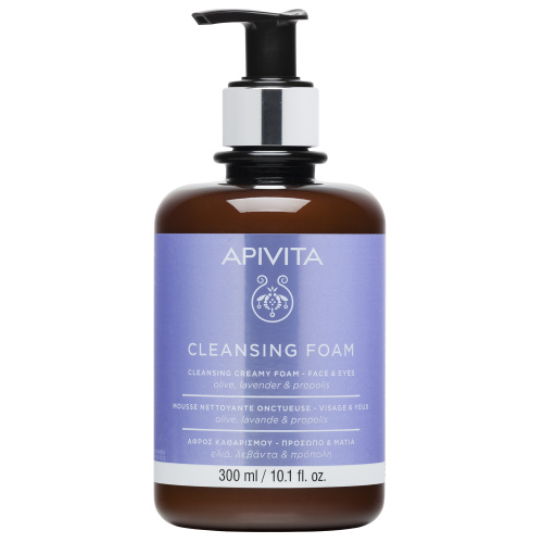 APIVITA CREMA ESPUNA LIMP FACIAL Y OJOS 300ML