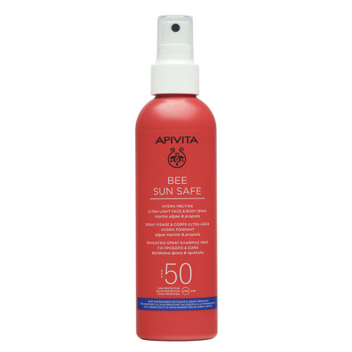 APIVITA HYDRA MELTING SPRAY ULTRALIGERO SPF50 200 ml