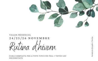Taller Cura de bellesa: Rutina d'hivern