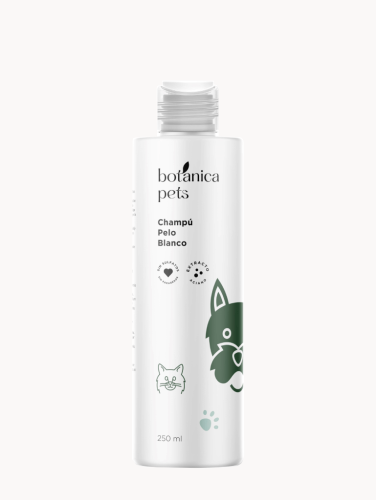 Botánica Pets Champú Pelo Blanco 250 ml