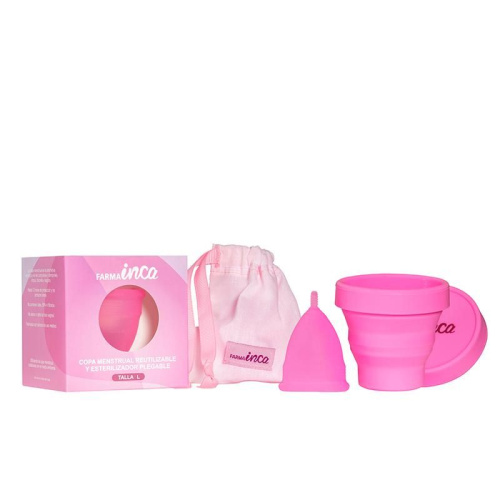 FarmaInca Copa Menstrual Talla S Con Esterilizador