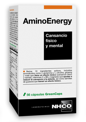 NHCO AminoEnergy Cansancio Físico y Mental 56 cápsulas
