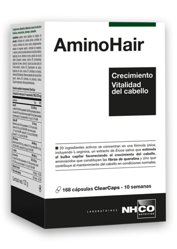 NHCO AminoHair Crecimiento y Vitalidad del Cabello 168 cápsulas