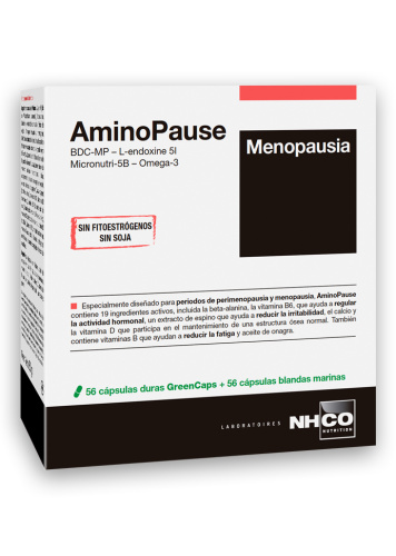 NHCO AminoPause Menopausia 56 + 56 cápsulas