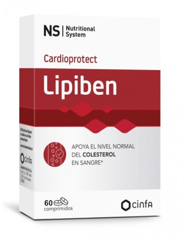 Ns Cardioprotect Lipiben 60 comrpimidos