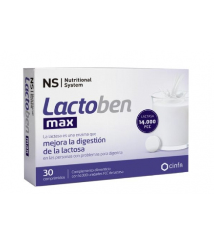 Ns Lactoben Max Forte 30 comprimidos