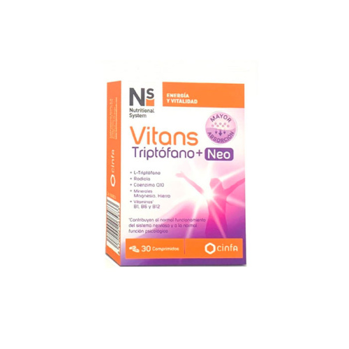 Ns Vitans Triptófano+ Neo 30 comprimidos
