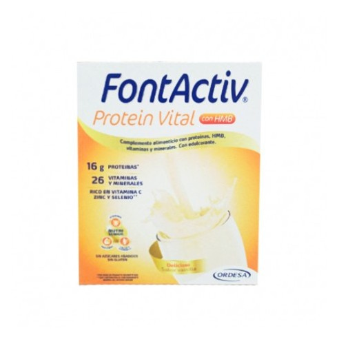 Fontactiv Protein Vital Vainilla 30 G 14 Sobres