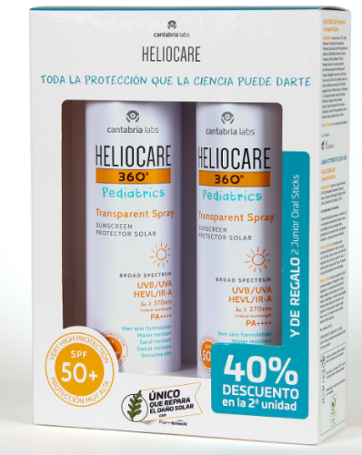 HELIOCARE PACK PEDIATRCS TRANSPARENT SPRAY