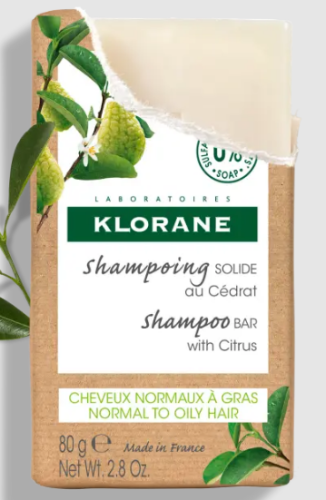 KLORANE CHAMPU SOLIDO A LA CIDRA  1 PASTILLA 80 G