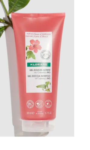 KLORANE GEL DUCHA NUTRITIVO PERFUME FLOR DE HIBISCO  