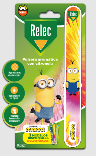 Relec Pulsera con Citronela Minions