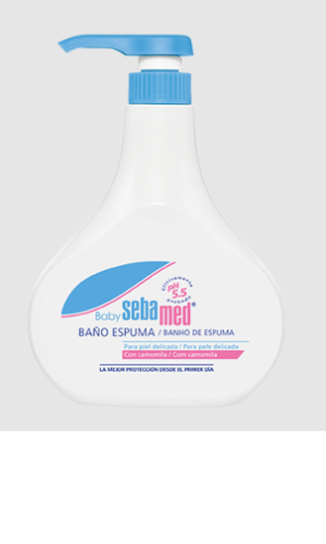 SEBAMED BABY BAÑO-ESPUMA  1 ENVASE 1000 ML
