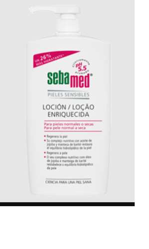 SEBAMED BABY LECHE CORPORAL  1 ENVASE 750 ML