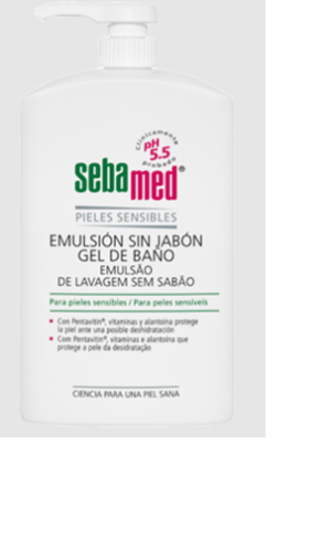 SEBAMED EMULSION SIN JABON  1 ENVASE 1 L