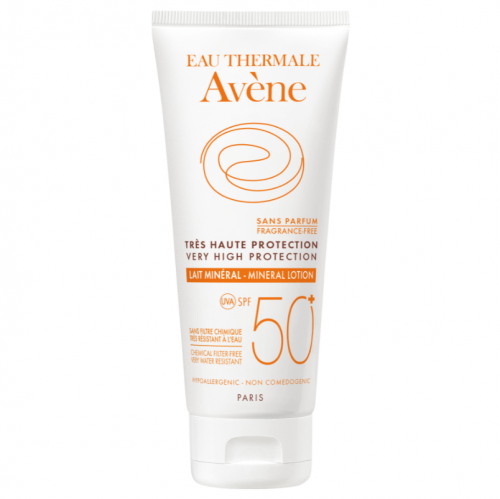 Avene solar leche spf 50+ pantalla fisica 100 ml