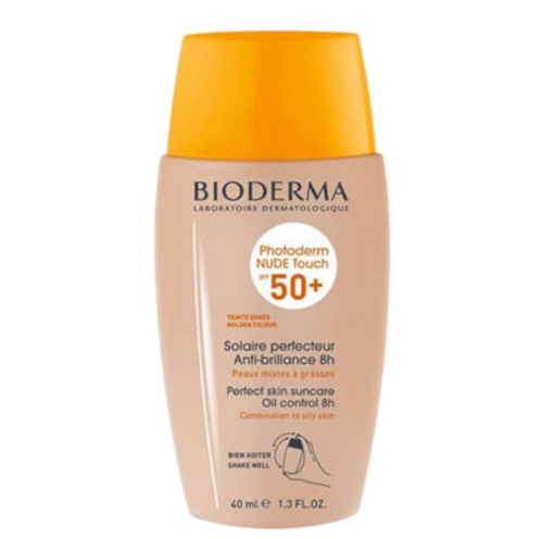 BIODERMA PHOTODERM NUDE SPF 50+ COLOR DORADO 40 ML