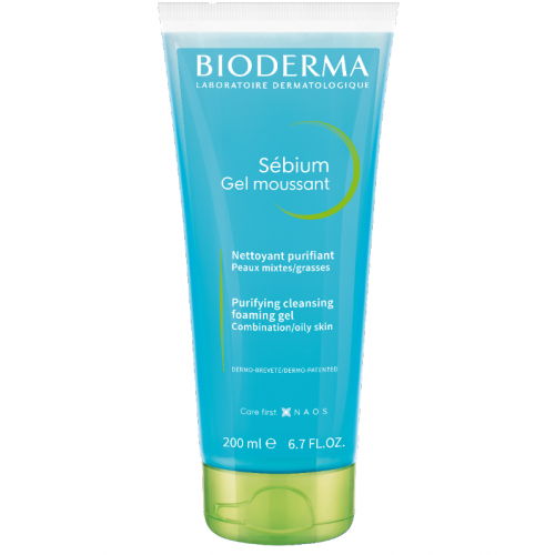 BIODERMA SEBIUM GEL MOUSSANT  200 ML