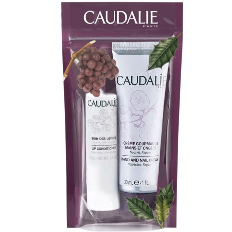 CAUDALIE DUO INVIERNO LABIAL +CREMA MANOS