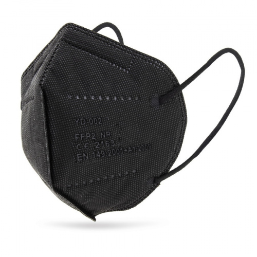 MASCARILLA FFP2 NEGRA PROTECCION INDIVIDUAL