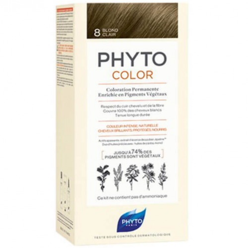 Phyto color 8 rubio claro