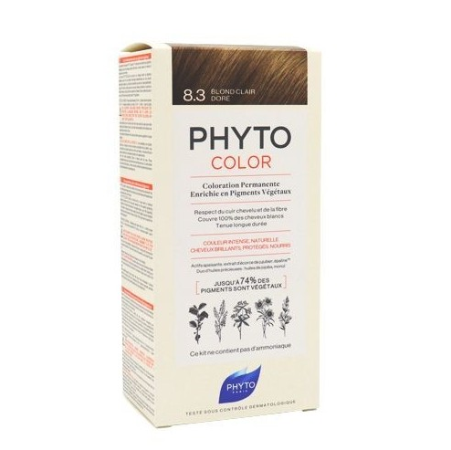 Phyto color 8.3 rubio claro dorado