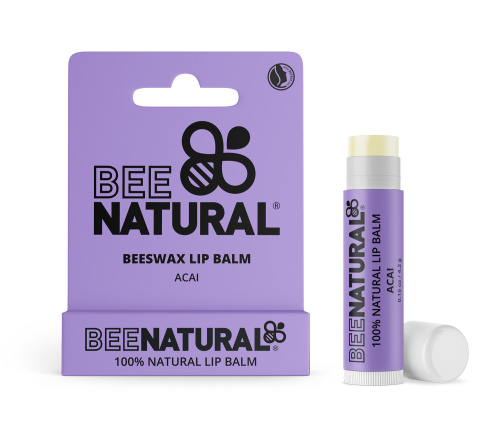 BEE NATURAL 100% LIP BALM  ACAI