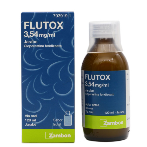 FLUTOX 3,54 mg/ml jarabe 120 ml