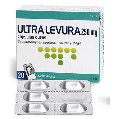 Ultralevura 250 mg 20 cápsulas