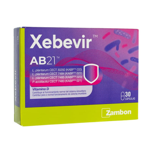 Xebevir AB21 con vitamina D 30 cápsulas