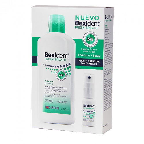 Bexident Pack Fresh Breath Colutorio 500 Ml