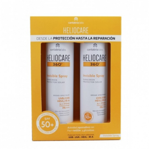 HELIOCARE pack 2 invisible spray 200ml