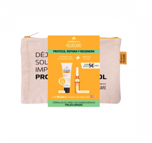 HELIOCARE pack gel oil-free + 10 amp radiance oil-free