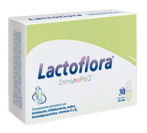 LACTOFLORA InmunopeQ 30 cápsulas