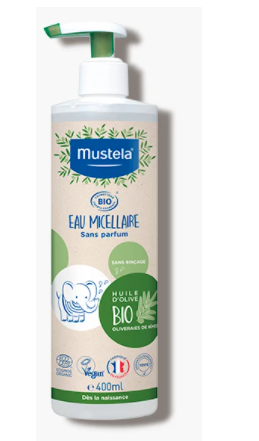 MUSTELA Agua micelar sin perfume 400ml
