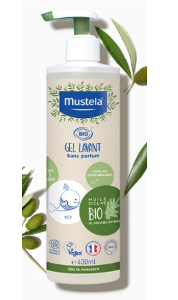 MUSTELA Gel-champú sin perfume 400ml