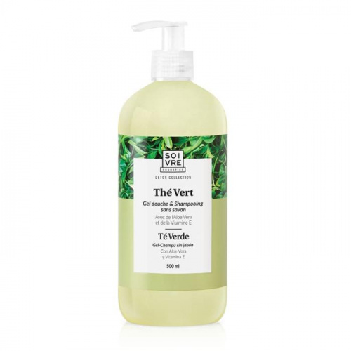 SOIVRE GEL CHAMPU TÉ VERDE 500 ML