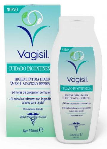 VAGISIL Higiene íntima diaria 2 en 1 suaviza y refresca 250ml