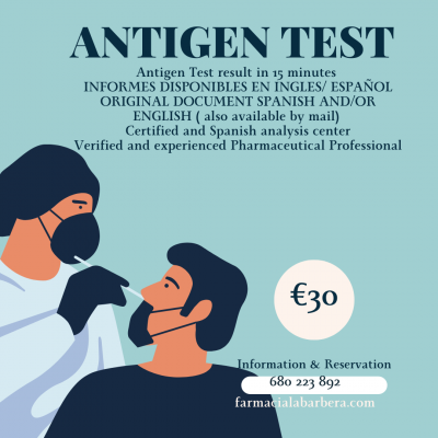 Antigen TEST Villajoyosa 