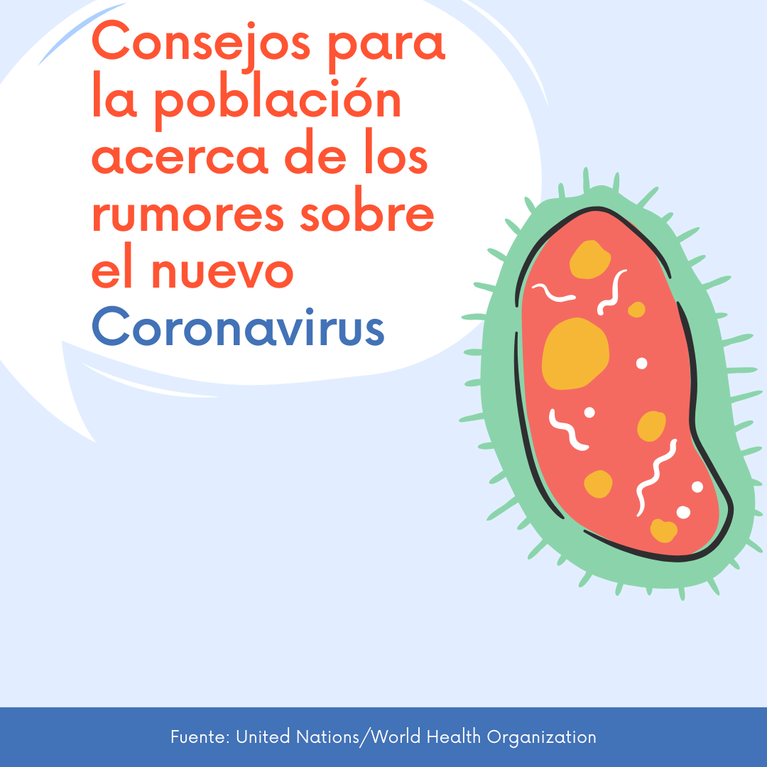 CORONAVIRUS: Destruyendo rumores 