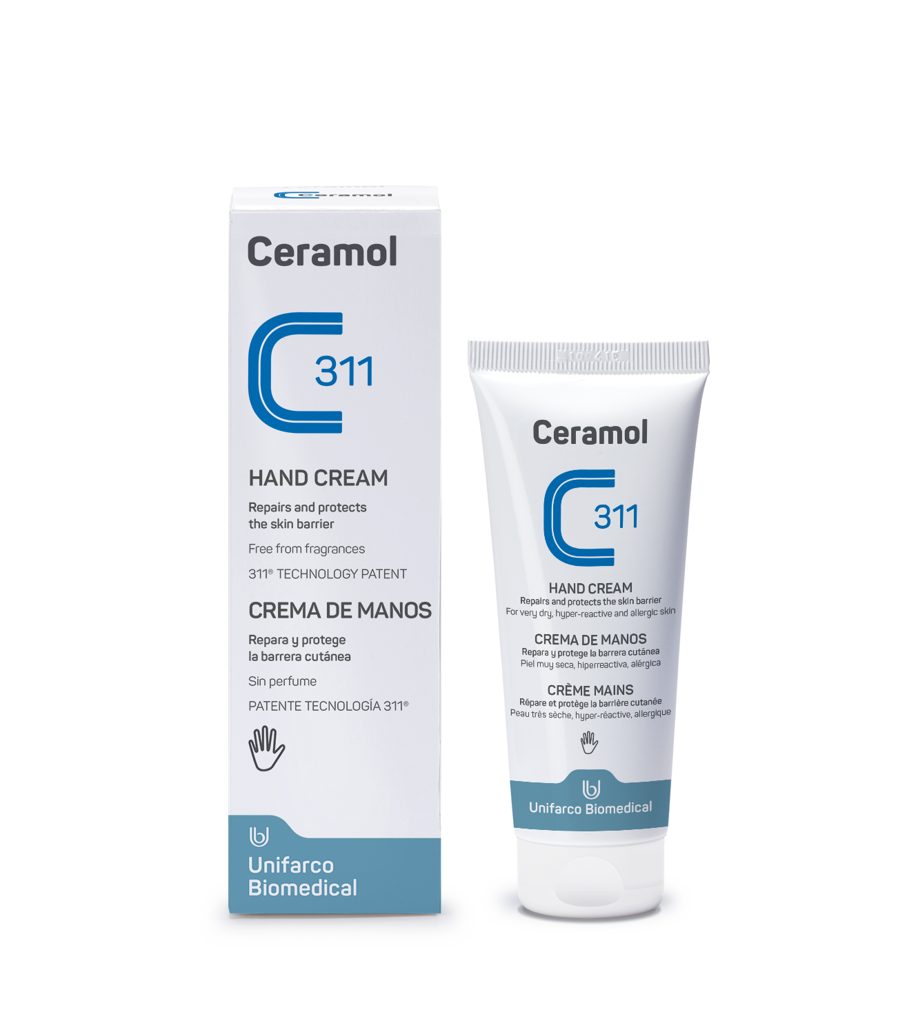 Crema de Mans Ceramol 311 