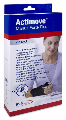 Actimove Manus Forte Plus Dreta, Talla XS 1 Ut