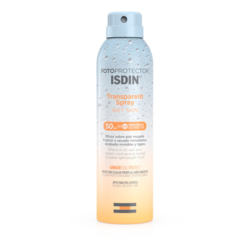 ISDIN FOTOPROTECTOR TRANSPARENT SPRAY WET SKIN SPF50 