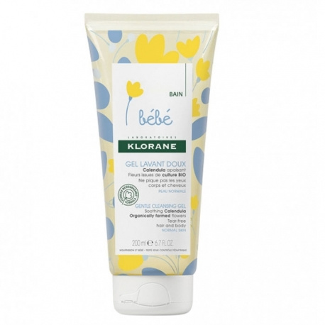 KLORANE BEBE GEL CUERPO - CABELLO 200ML
